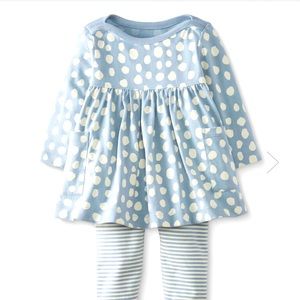 Hanna Andersson dress with leggings, brand new!